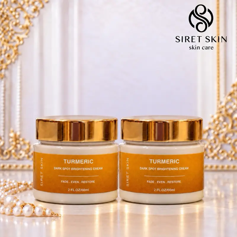 Turmeric Cream for the Appearance of Dark Spots & Uneven Tone (2oz) SET OF 2