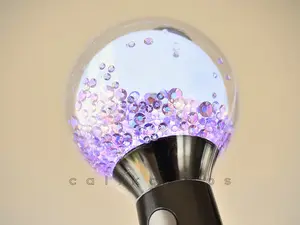 20g Light Purple Shake Shake Rice Army Bomb Accessories Kpop Lightstick Decoration Acrylic Shaker Fill for VERSION 4 Ideal for Army Bomb Accessories and Kpop Lightstick Decoration