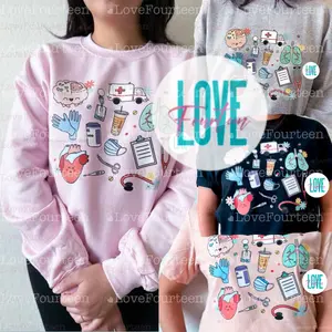 Healthcare Essentials (Crewneck Sweatshirt & T-Shirt)