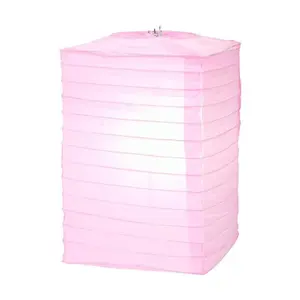 Pink Hako Paper Lantern