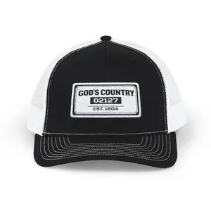 God's Country "Southie" Embroidered Snapback Trucker Cap
