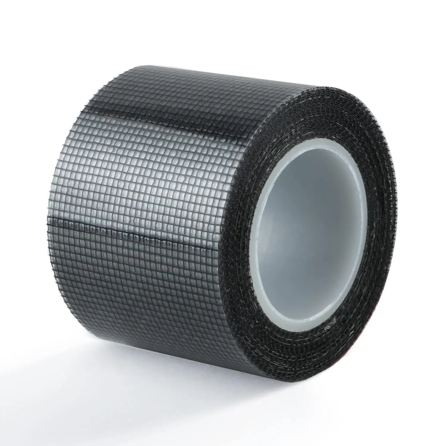 Gray Fiberglass Mesh Window Screen Repair Tape Strips, Acrylic Glue, Extreme Temperature Resistant, Residue-Free, Wetproof Bonding, Cut-to-Desired-Size Tool, Safe for Indoor Use Around Family, 2x16.5ft, for Windows & Screen Doors