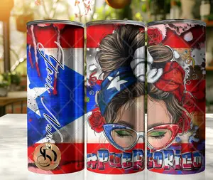 Proud Puerto Rican Tumbler