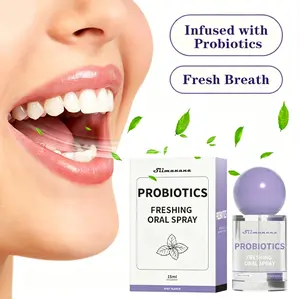 1/2/3Pack 15ml Probiotic Oral Spray - Breeze Mist for Fresh Breath & Oral Care, Sugar-Free, Portable, Long-Lasting Freshness - Travel-Friendly Dental Care Solution