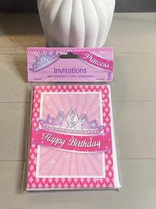 Princess Birthday Invitations