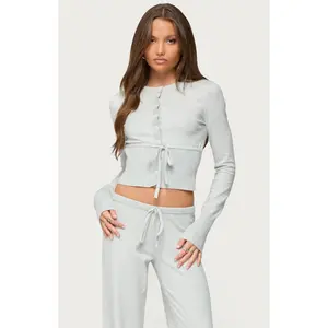 Edikted Women's Embryn Button Up Knit Cardigan