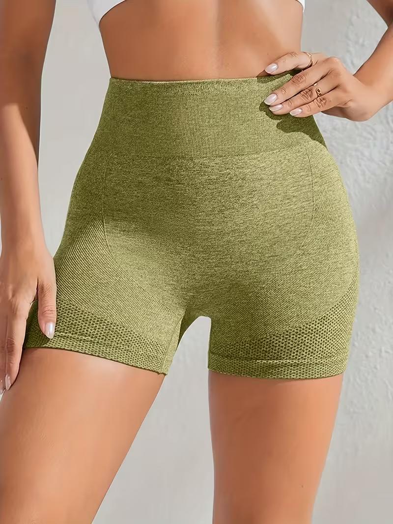 Women’s High-Waist Yoga Shorts – Butt-Lifting, Tummy Control, Quick Dry, Stretch Activewear