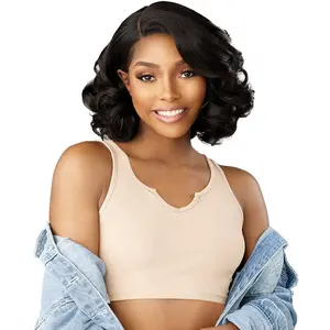 Curls Kinks & Co By Sensationnel Glueless Textured HD Lace Part Wig - Y-PART KINKY BARREL CURL 12"
