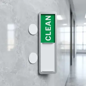 New Cleaning Status Sign Hotel Cleaning Indicator Clean/Dirty Sign for Home and Office Doors