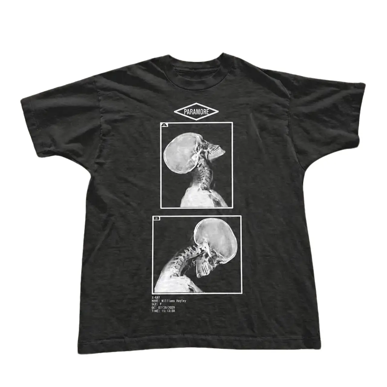 Paramore Graphic T-Shirt, Black Unisex Cotton Band Tee, Vintage Alternative Rock Shirt, Retro Y2K Emo Music Graphic T-Shirt, Paramore Fan Gift