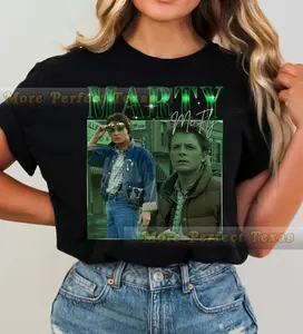 Marty Mcfly T-Shirt Retro Tee Vintage Shirt