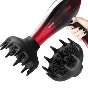 Round Hair Dryer Diffuser, 1 Count Professional Hair Dryer Attachment for Curly and Natural Wavy Hair, Heatless Styling Tool for Home & Salon Use, Valentine's Day Gift