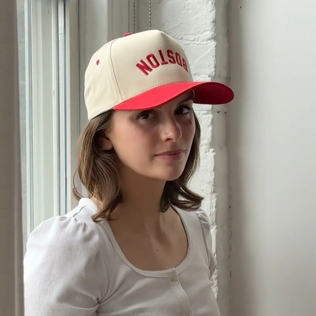 Upside Down Boston Hat