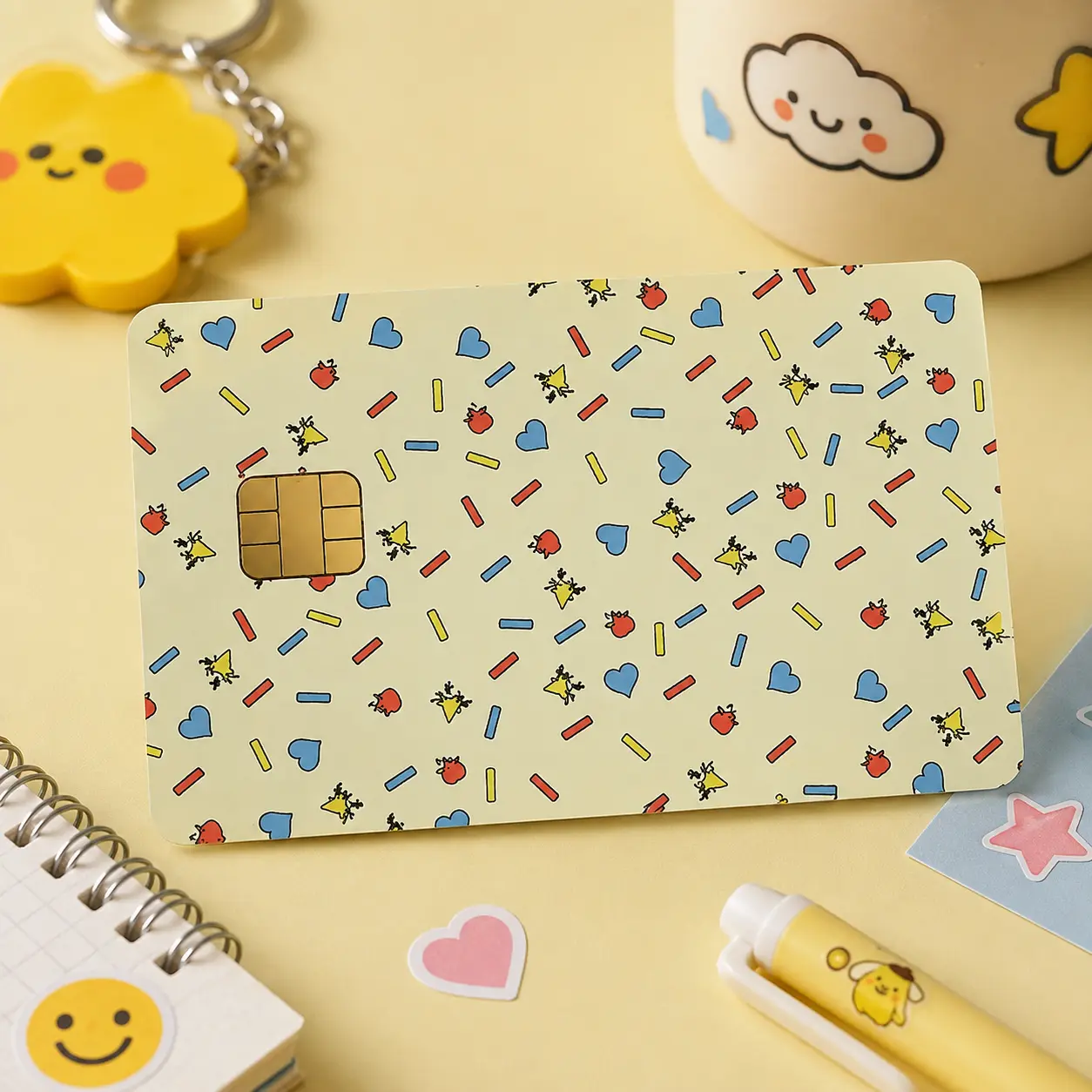 The Butter Yellow Happy Card