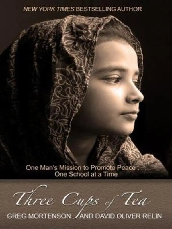 USED-Three Cups of Tea: One Man's Mission to Promote Peace . . . One School at a Time (Wheeler Large Print Book Series) by Greg Mortenson (Paperback)