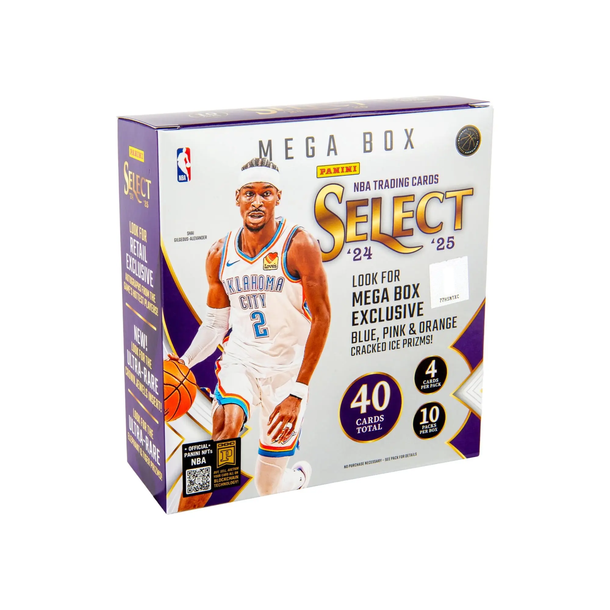 2024-25 Select Basketball Trading Cards Mega Box