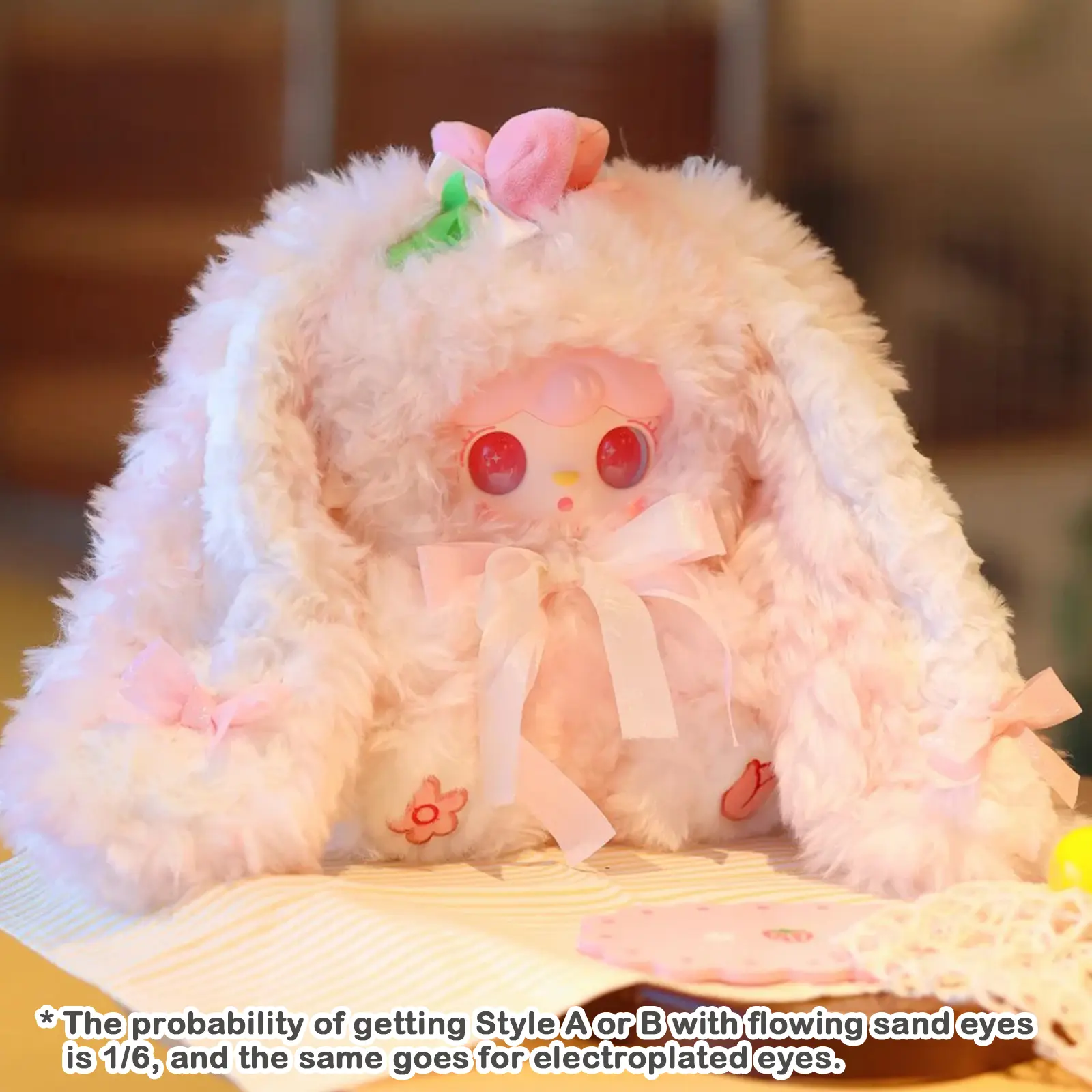 Yooki Bunny's Floral Fragments 400% Series Plush Blind Box