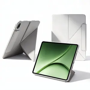 Case for OnePlus Pad Pro 2 13.2" & One Plus Go2 Pad 12.1 inch 2025, Compatible with OnePlus Pad 2nd/3rd , Magnetic Slim Foldable Multi-Angle Folio Cover, Auto Wake/Sleep & Hidden Pencil Holder