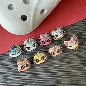 Sk Zoo Holographic Shoe Charms
