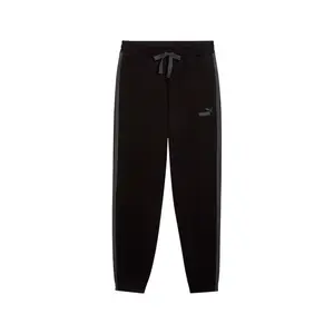 PUMA Mens Essentials Herringbone Pants Casual - Black