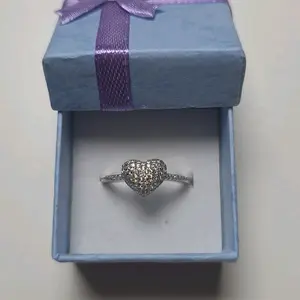 Anillo de corazón plata 925 medida 7