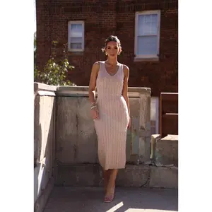 Catalina Cable Knit Sweater Dress