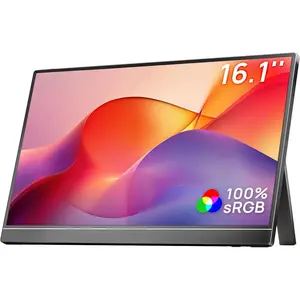 16.1" Portable ,  sRGB FHD 1080P Kickstand Portable Laptop  High Color Gamut Display IPS Eye Care Screen for High-end Office & Entertainment -Z1C