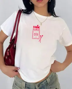 Alpha Xi Delta Matchbook Sorority Baby Tee Alpha Xi Sorority Baby Tee Y2k 2000s Sorority Baby Tee Bid Day Recruitment Gift, Perfect Gift For Her