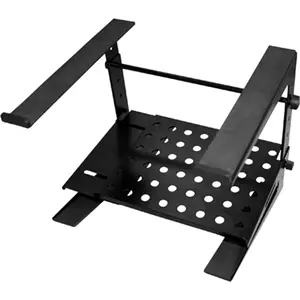 212 MAIN Double-Tier Multi-Purpose Portable Laptop Stand - Adjustable Computer Stand for DJ Use