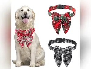 Dog Christmas Snowflake Collar