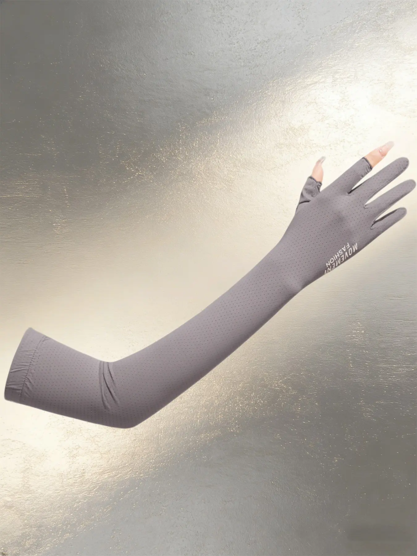 Women's Outdoor Sun Protection Ice Sleeves Full Finger Gloves Summer Long Thin Driving Cycling Sports Outdoor Activity Gloves Full Finger Ice Sleeve Mitts