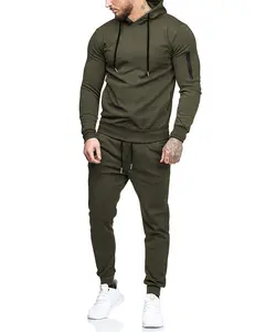 COOFANDY Thin Men's Tracksuit 2 Pack Hooded Athletic Sweatsuits Casual Running Jogging Sport Suit Sets(runs small)