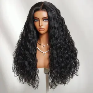 【NEW IN】Nadula 13x4 Pre everything Natural Ripple Curl Deep Micro Water Wave Human Hair Glueless Wig with Bleached Knots No Slip Beginners Friendly