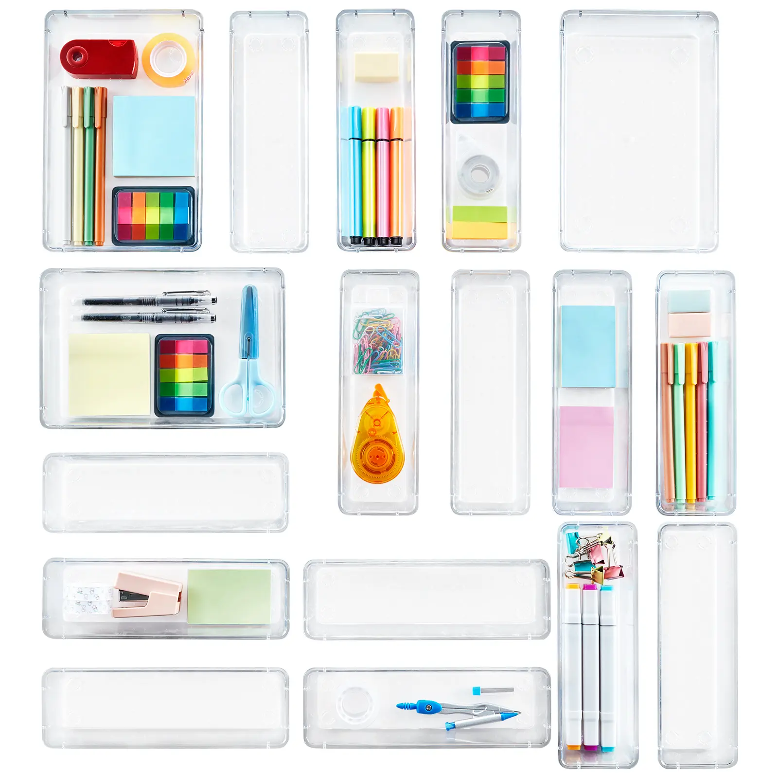 Lifewit Large Size Plastic Storage Bins Trays for Bedroom, Desk, Bathroom, Kitchen & Makeup Organization Boxes,summerwins Lifewit Large Size Plastic Storage Bins Trays for Bedroom, Desk, Bathroom, Kitchen & Makeup Organization Boxes,summerwins