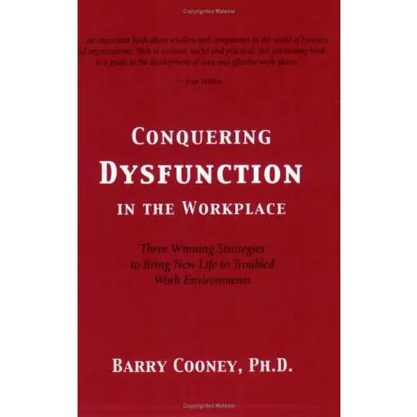 USED Book - Conquering Dysfunction in the Workplace by Barry Cooney (Paperback) - english
