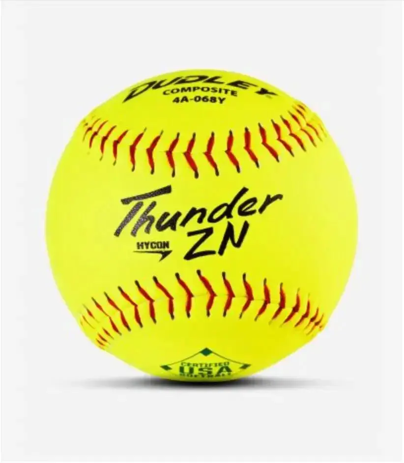 Dudley Thunder ZN Hycon 12" USA Slowpitch Softballs 4A068Y Dudley Thunder ZN Hycon 12" USA Slowpitch Softballs 4A068Y