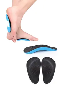 Eva Arch Support Foot Pads, Flat Feet Shoe Insoles, Shock Absorbing Insoles, X-Shape Correction Half Sole Padding, Unisex Orthopedic Shoes Inserts