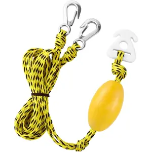 Heavy Duty Tow Harness with Float, Boat Tow Rope for Tubing, Ideal for Water Ski, Wakeboard and Kneeboard