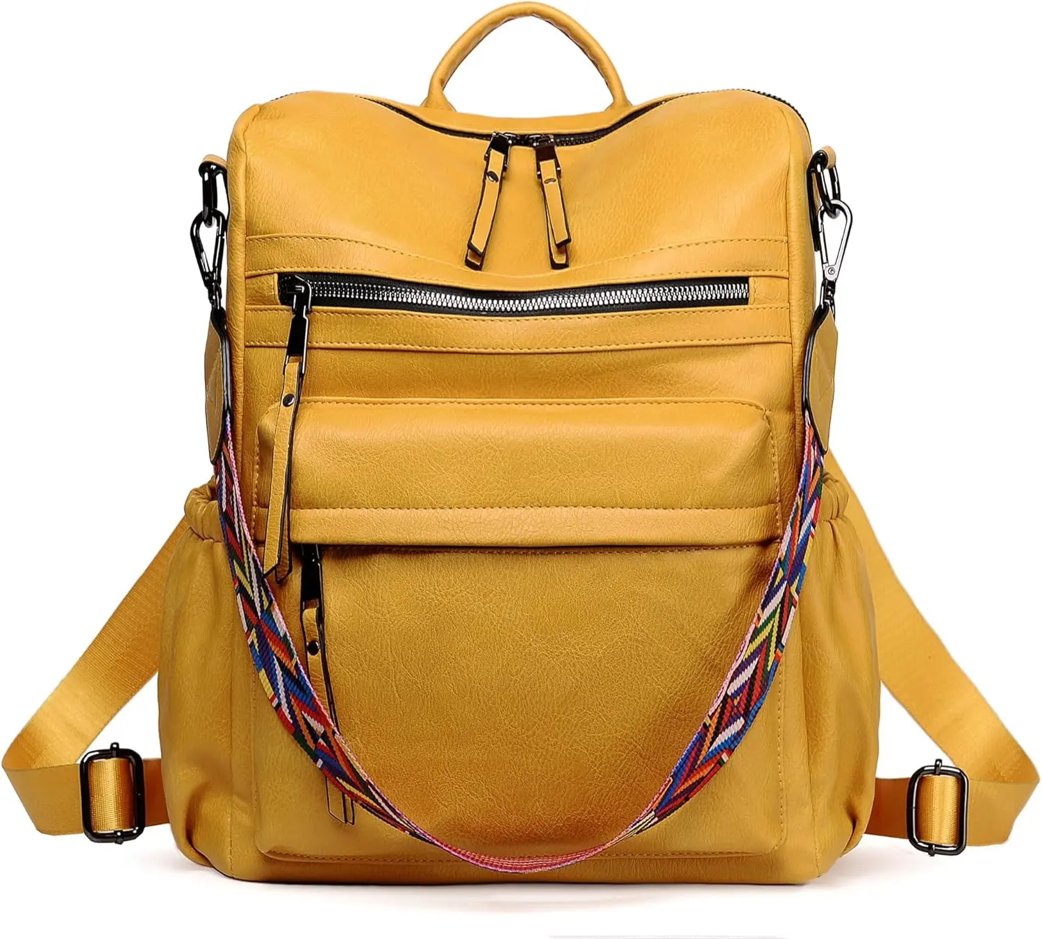 Womens Backpack Purse Leather Fashion Travel Backpack Purse for Women Designer Ladies  Bags