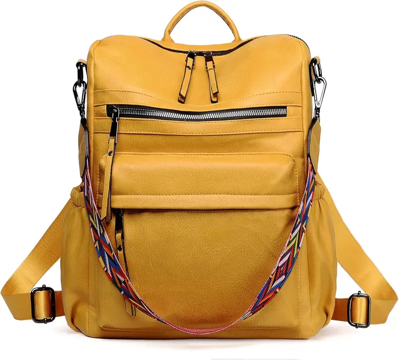 abingdon waxed cotton canvas and leather backpack Waxed Canvas Backpack Retro Full Grain Leather And Canvas Travel Backp   RockCow Leather Studio