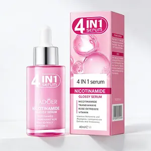 SADOER 4IN1 Nicotinamide Serum 40ml - Brightening Moisturizing Face Serum with Tranexamic Acid & Vitamin E, Anti Aging Dark Spot Remover for Skin Care