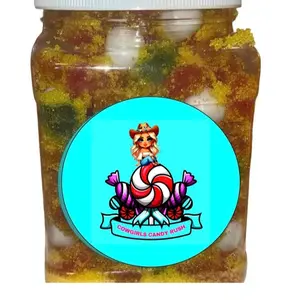 Pina Colada Sour Gushers With Sour Pina Colada Chews - Snack