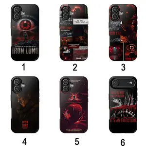 Iron Lung Movie Phone Case for iPhone For Samsung, Phone Accessories, Cute Phone Case, Fashion Case, Perfect Gift for Her Him, Phone Case for iPhone, Creative Dual Layer Case