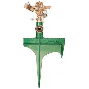 Rainbird Brass Deluxe Impact Sprinkler On Hose End Spike  pack of 5