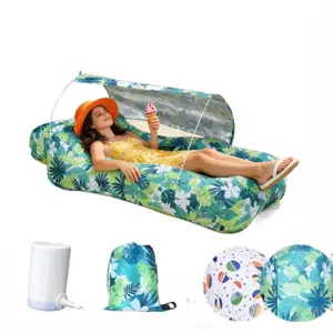 S-Shaped Ergonomic Fast Inflatable Lounge Bed Sunbathing Bed Lounge for Water Blow Up Kids Ball Pit Party Gifts, inflatable Sofa Summervibes Sunbathing Poolside Beach Chair for Beach Pool Camping Outdoor Relaxation couch Twin