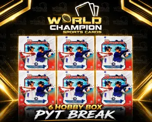2026 Bowman MLB Half Case (6 Box) PYT Break