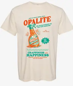 Opalite Magical Result T-Shirt – Aesthetic Crystal Healing Tee, Spiritual Manifestation Shirt, Celestial Gemstone Graphic Top