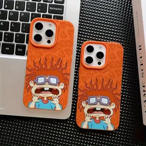 Cartoon Cute R-Rugrats Fun Phone Case, Full-Cover Shockproof Protective Case, Compatible For iPhone 17/16/15/14/13/12/11/X/XS/XSMAX, a gift for friends, family, and yourself.