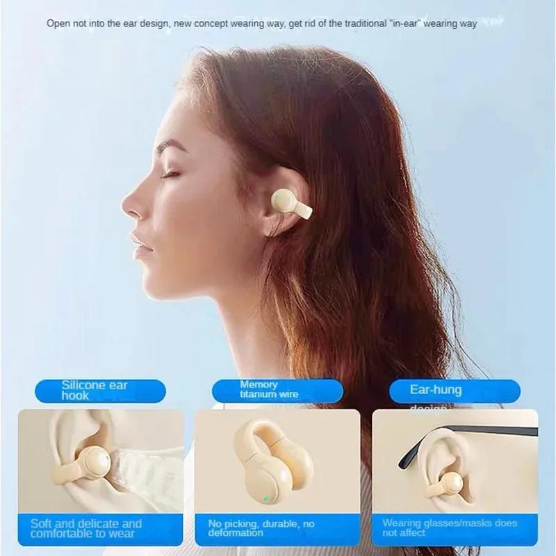 New Model 2026 Wireless Earbuds Bluetooth Headset Charging Earphones Bone Conduction Headphones Sport With Mic free New Model 2026 Wireless Earbuds Bluetooth Headset Charging Earphones Bone Conduction Headphones Sport With Mic free