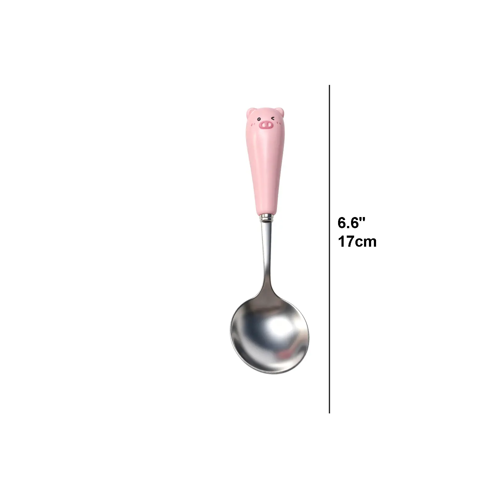 Strawberry Ceramic Spoon-Pink